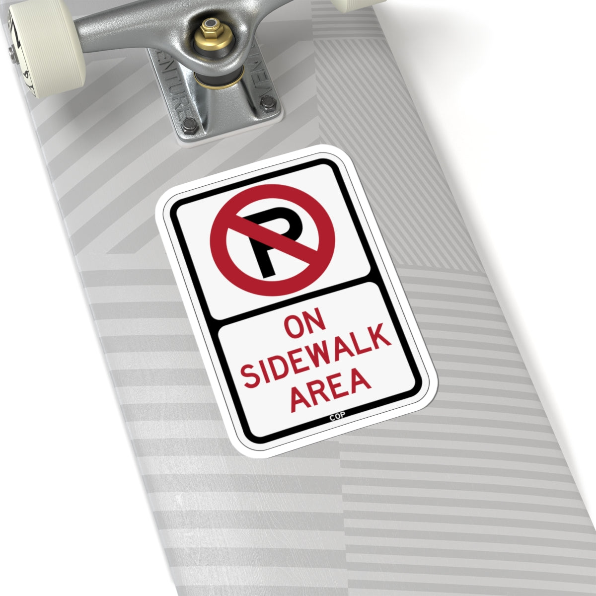 PBOT Road sign P1820 (Oregon) (Road Sign) STICKER Vinyl Kiss-Cut Decal