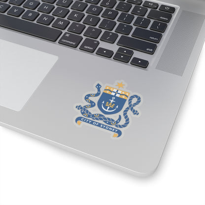 Coat of Arms Sydney Australia - STICKER Vinyl Kiss-Cut Decal