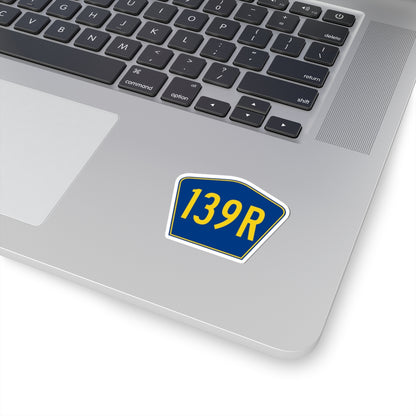PR secondary 139R (Puerto Rico) (Road Sign) STICKER Vinyl Kiss-Cut Decal