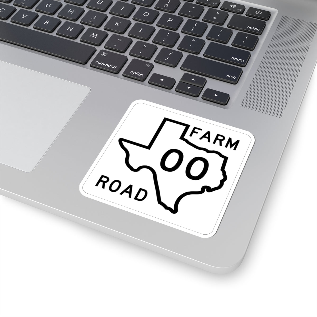 Texas FM 00 1956 template (Texas) (Road Sign) STICKER Vinyl Kiss-Cut Decal