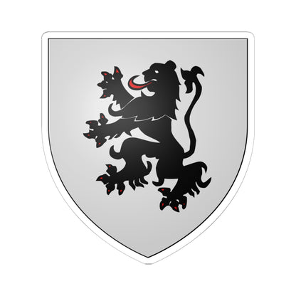 Bambecque 59 Nord (France) (Coat of Arms) STICKER Vinyl Kiss-Cut Decal