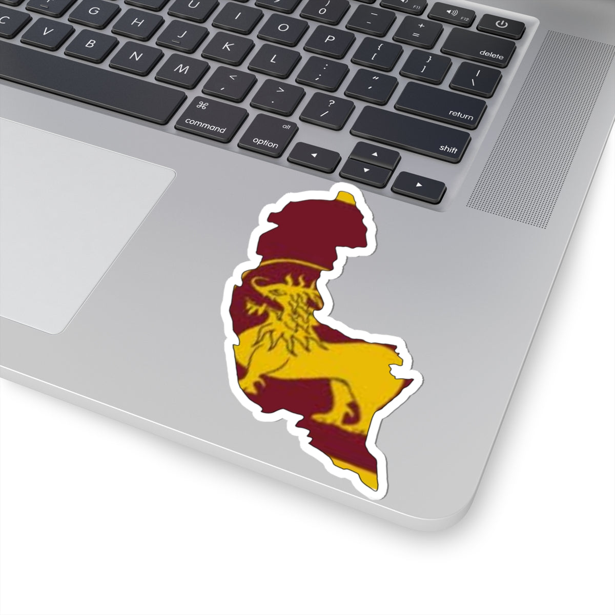 Sabaragamuwa Province Flag-map (Sri Lanka) STICKER Vinyl Kiss-Cut Decal