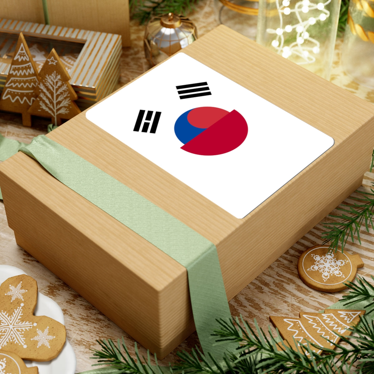 Flag of Japan and South Korea (Japan) STICKER Vinyl Kiss-Cut Decal