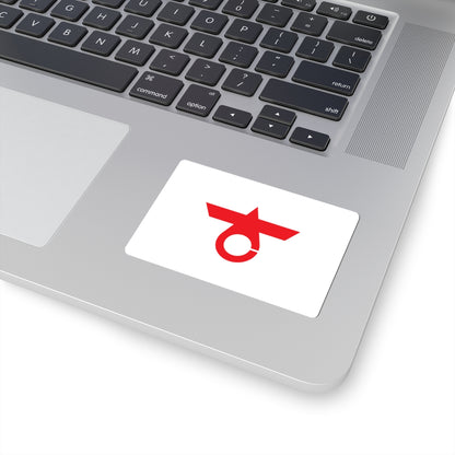 Flag of Ōsakasayama Osaka (Japan) STICKER Vinyl Kiss-Cut Decal