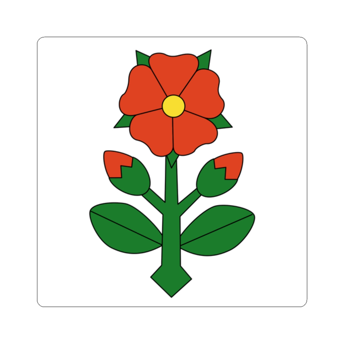 CHE Bruettisellen Flag (Switzerland) STICKER Vinyl Kiss-Cut Decal
