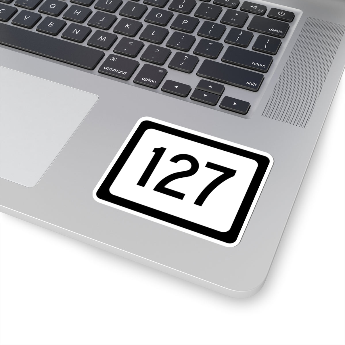 WV-127 (Virginia) (Road Sign) STICKER Vinyl Kiss-Cut Decal