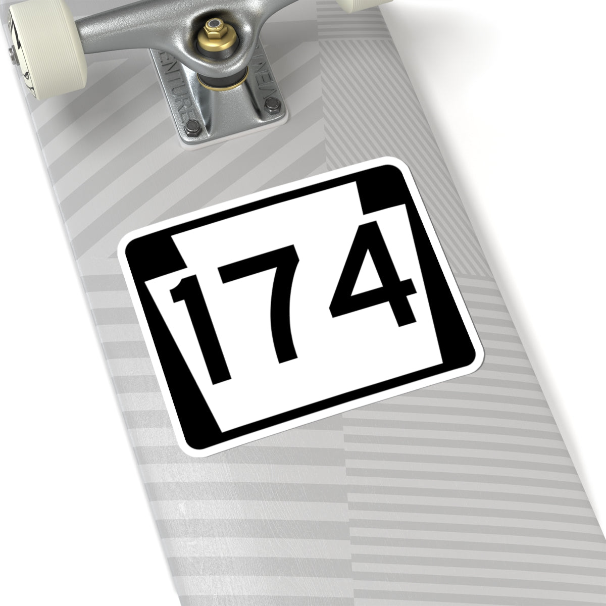 PA-174 (Pennsylvania) (Road Sign) STICKER Vinyl Kiss-Cut Decal