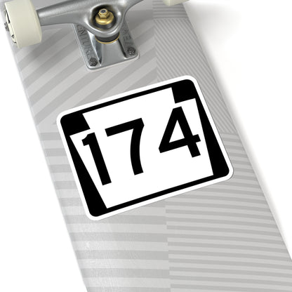 PA-174 (Pennsylvania) (Road Sign) STICKER Vinyl Kiss-Cut Decal