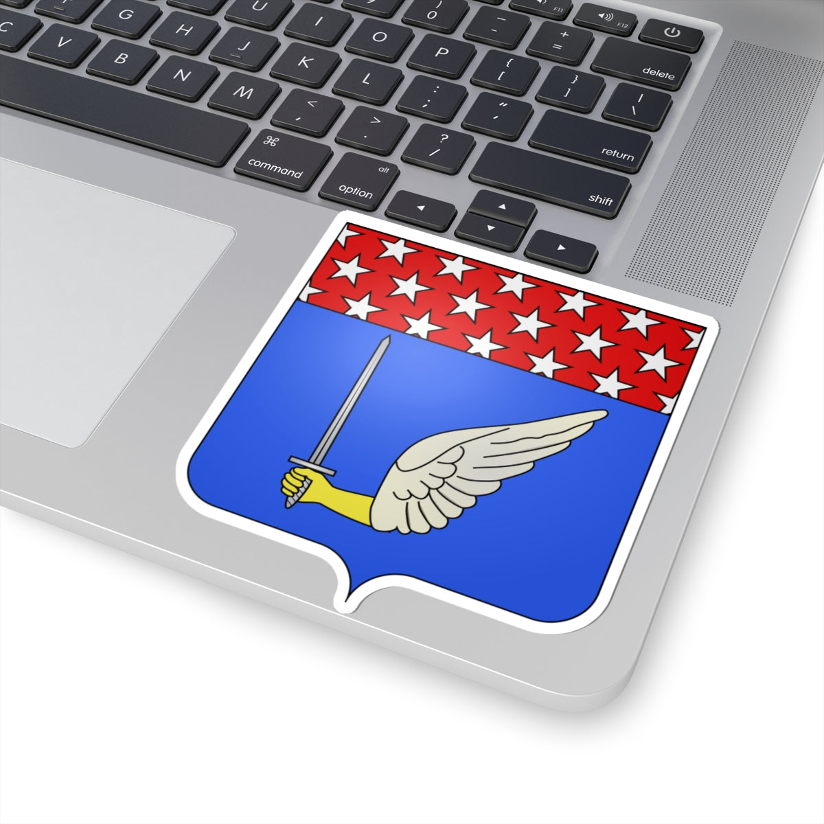 Blason Adrien Jannot de Moncey 1754-1842 duc de Conegliano (France) (Coat of Arms) STICKER Vinyl Kiss-Cut Decal