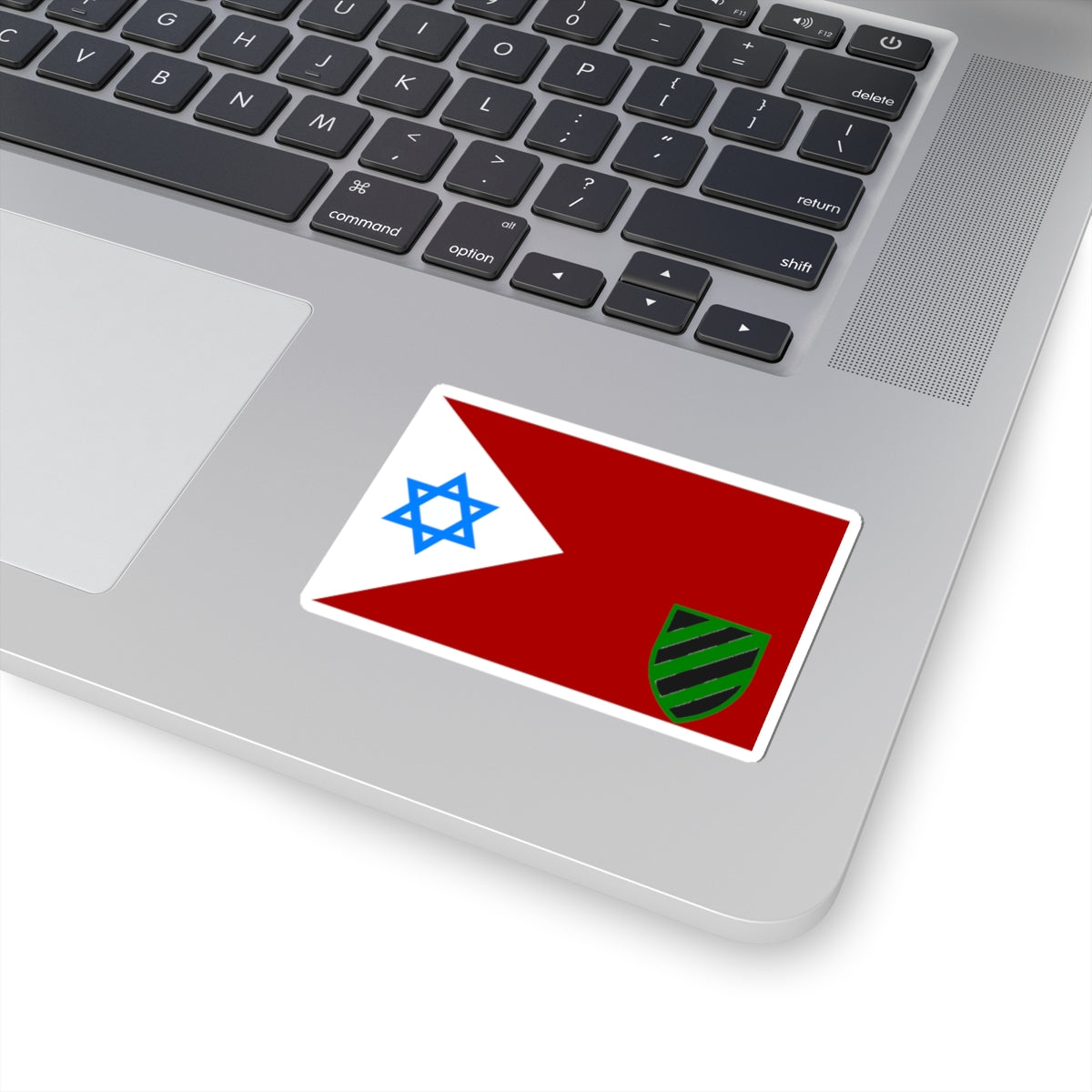 Flag of IDF Armored Corps Old Gaysot (Israel) STICKER Vinyl Kiss-Cut Decal