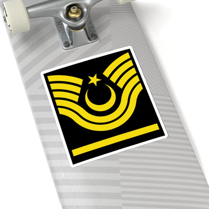 Army TUR OR 07 2 (Turkey) (Military Rank) STICKER Vinyl Kiss-Cut Decal