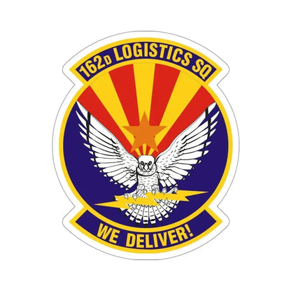 162d Logistics Squadron (U.S. Air Force) STICKER Vinyl Die-Cut Decal 4 Inch - The Sticker Space