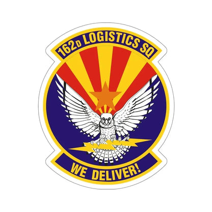 162d Logistics Squadron (U.S. Air Force) STICKER Vinyl Die-Cut Decal - The Sticker Space