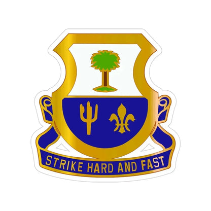 163 Cavalry Regiment (U.S. Army) Transparent STICKER Die-Cut Vinyl Decal - The Sticker Space