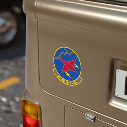 163 Fighter Squadron (U.S. Air Force) REVERSE PRINT Transparent STICKER-The Sticker Space