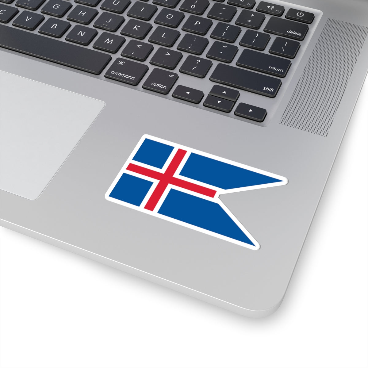 Flag of Iceland state (Iceland) STICKER Vinyl Kiss-Cut Decal