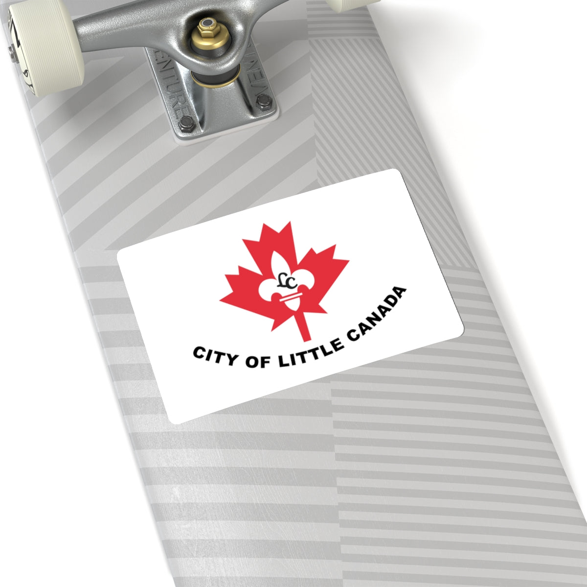 Flag of Little Canada, Minnesota - STICKER Vinyl Kiss-Cut Decal