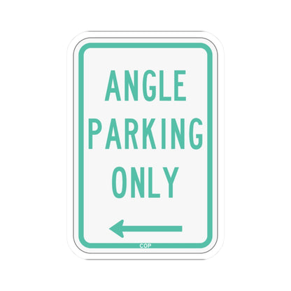 PBOT Road sign P4620L (Oregon) (Road Sign) STICKER Vinyl Kiss-Cut Decal