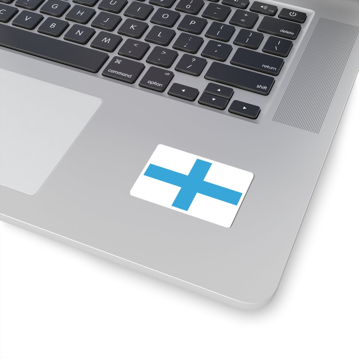 Flag of Marseille (France) STICKER Vinyl Kiss-Cut Decal