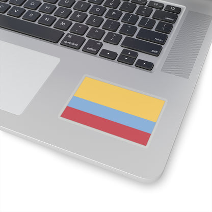 Flag of Venezuela with no coat of arms 1811-1836 (Colombia) STICKER Vinyl Kiss-Cut Decal