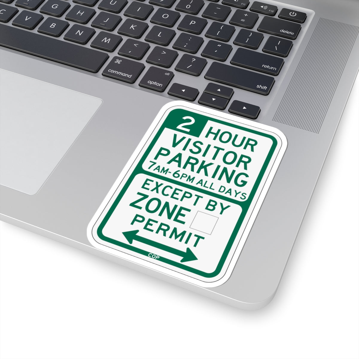 PBOT Road sign P4441D (Oregon) (Road Sign) STICKER Vinyl Kiss-Cut Decal