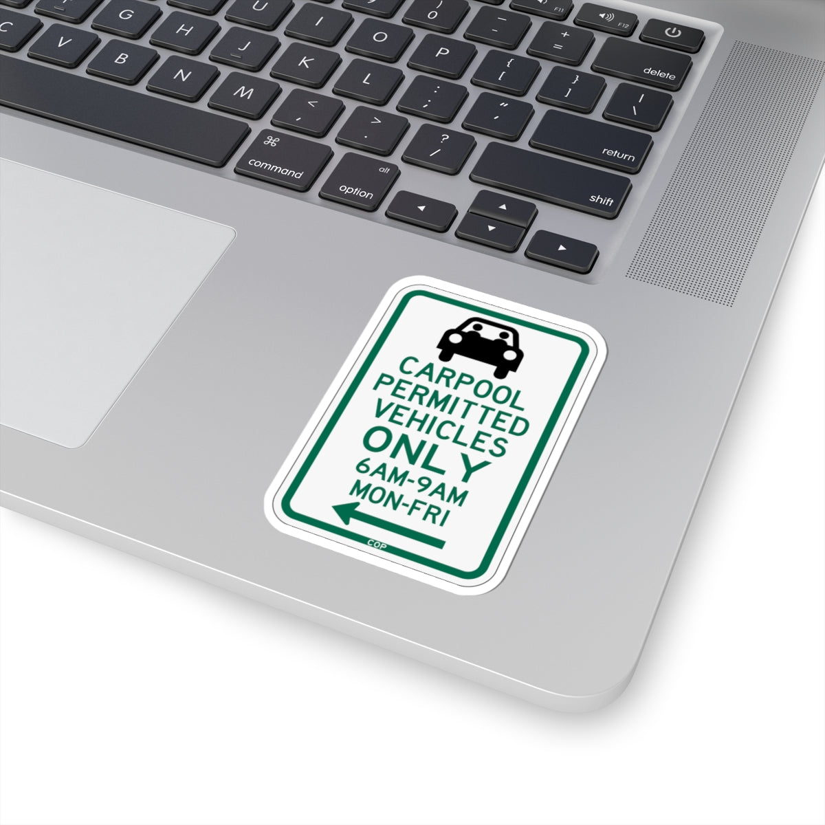 PBOT Road sign P4451L (Oregon) (Road Sign) STICKER Vinyl Kiss-Cut Decal