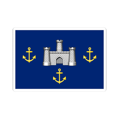 Isle of Wight Council Flag (England) STICKER Vinyl Kiss-Cut Decal