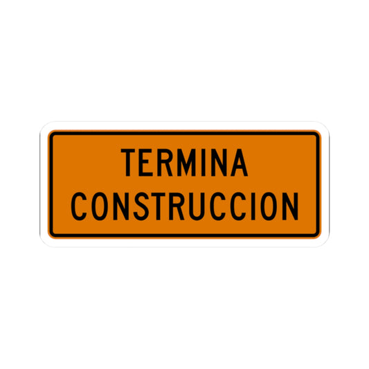 MUTCD-PR G20-2 (Puerto Rico) (Road Sign) STICKER Vinyl Kiss-Cut Decal