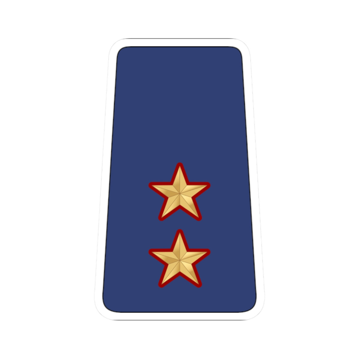 08. KAF 1LT (Kuwait) (Military Rank) STICKER Vinyl Kiss-Cut Decal