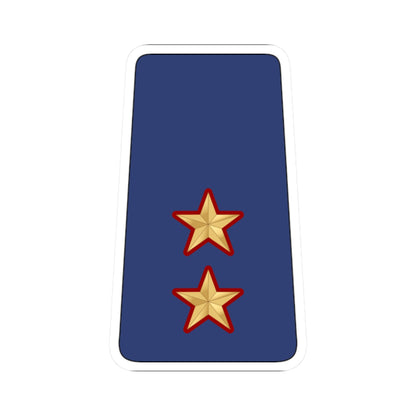 08. KAF 1LT (Kuwait) (Military Rank) STICKER Vinyl Kiss-Cut Decal