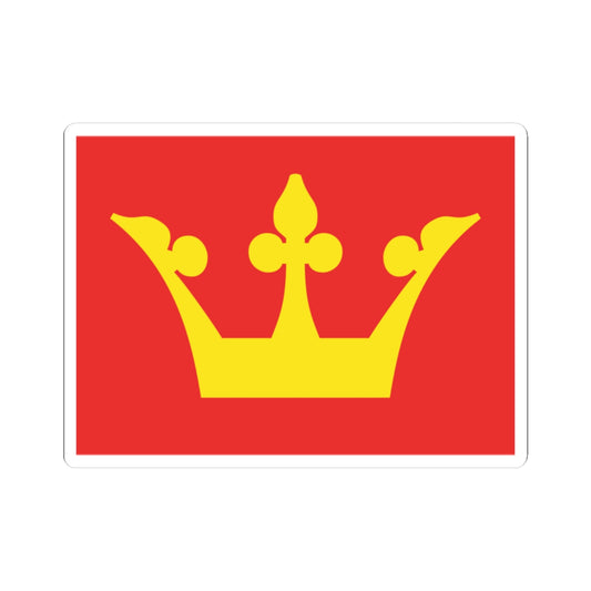 Flag of Vestfold (Norway) STICKER Vinyl Kiss-Cut Decal