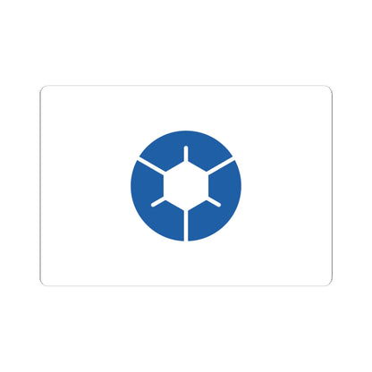 Flag of Marugame Kagawa (Japan) STICKER Vinyl Kiss-Cut Decal