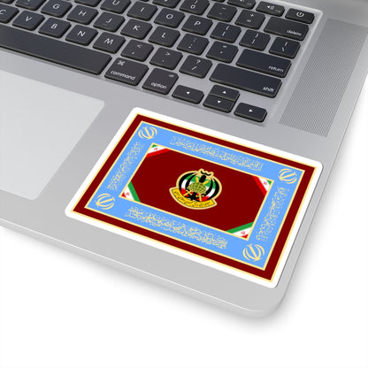 Flag of the Islamic Republic of Iran Army Ground Forces (Iran) STICKER Vinyl Kiss-Cut Decal