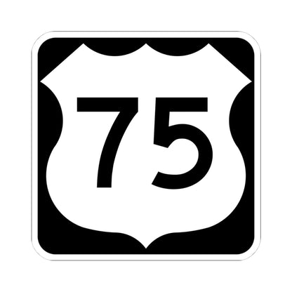 US 75 MN 1961 (Minnesota) (Road Sign) STICKER Vinyl Kiss-Cut Decal