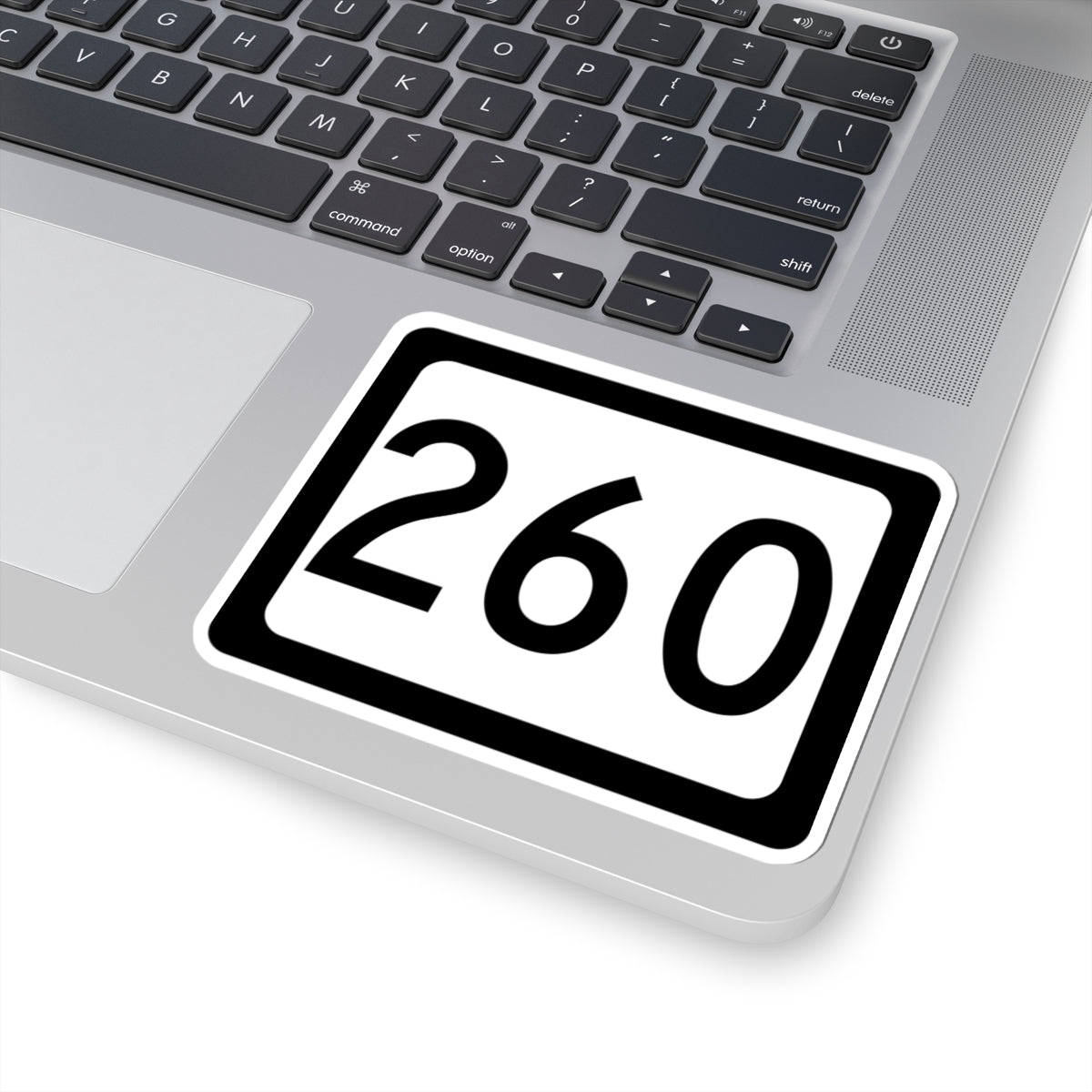 WV-260 (Virginia) (Road Sign) STICKER Vinyl Kiss-Cut Decal