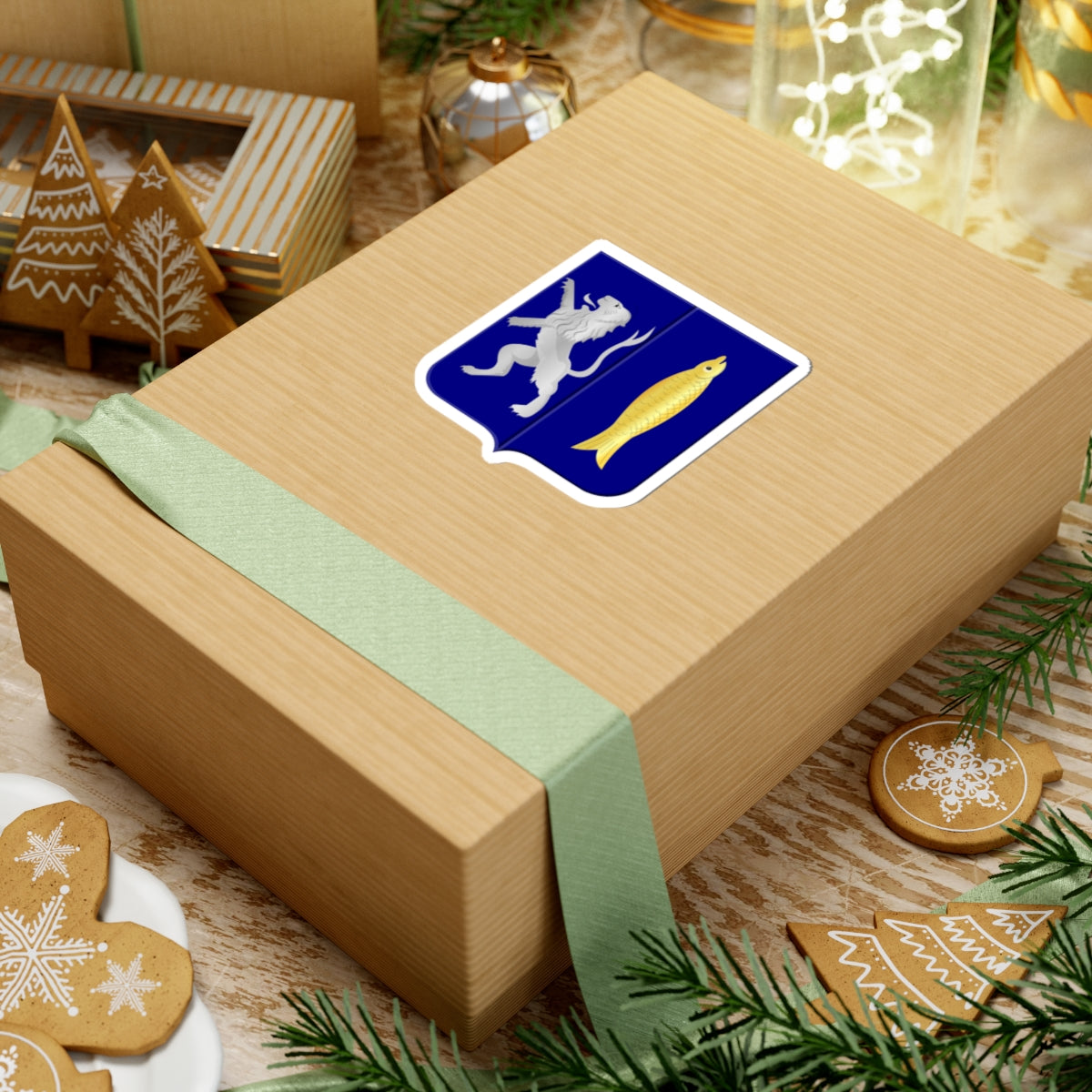 Ammerstol wapen (Netherlands) (Coat of Arms) STICKER Vinyl Kiss-Cut Decal