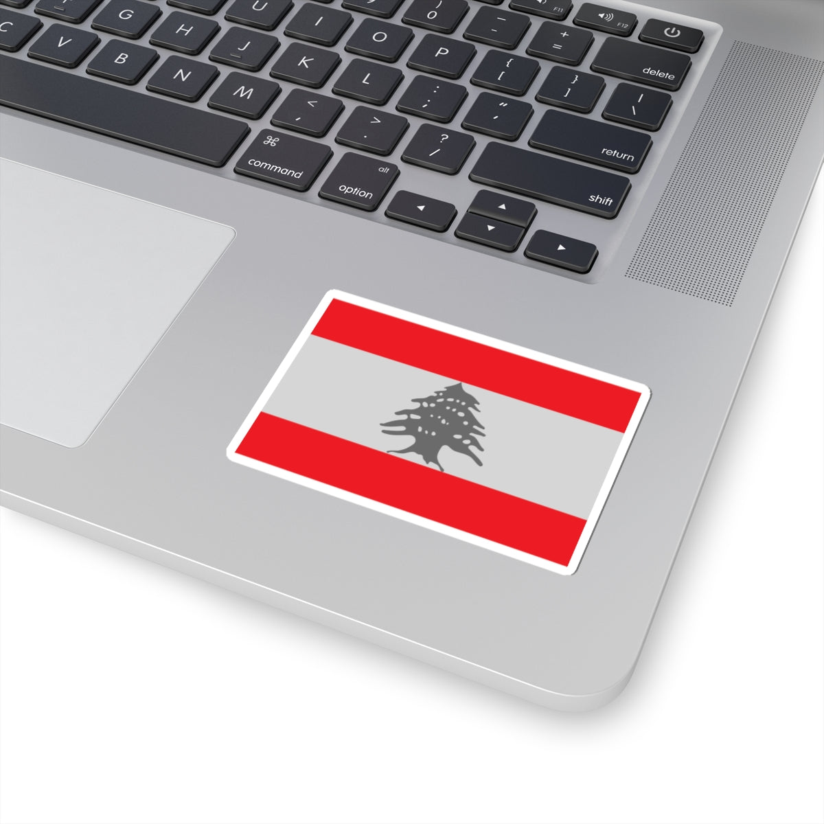 Flag of Lebanon - Red (Lebanon) STICKER Vinyl Kiss-Cut Decal