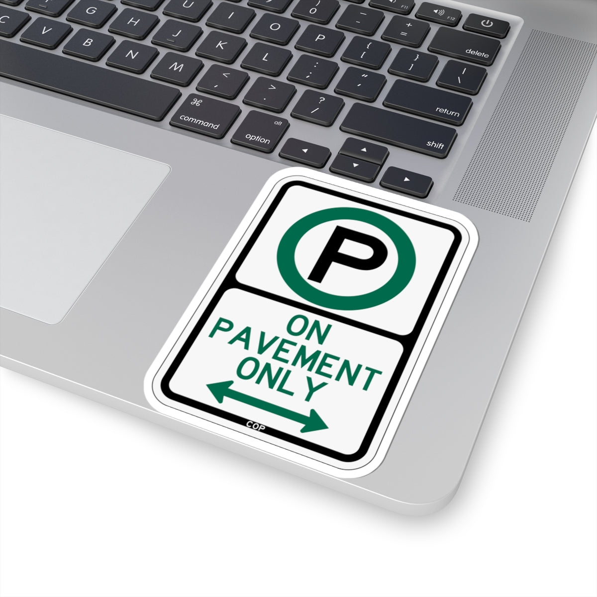 PBOT Road sign P3970 (Oregon) (Road Sign) STICKER Vinyl Kiss-Cut Decal
