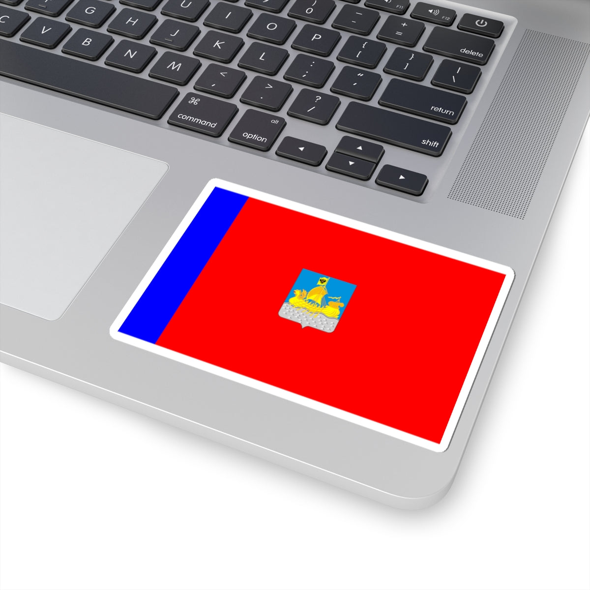 Flag of Kostroma Oblast 2000-06 (Russia) STICKER Vinyl Kiss-Cut Decal