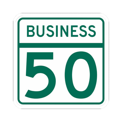 MD Route 50 Business (Maryland) (Road Sign) STICKER Vinyl Kiss-Cut Decal