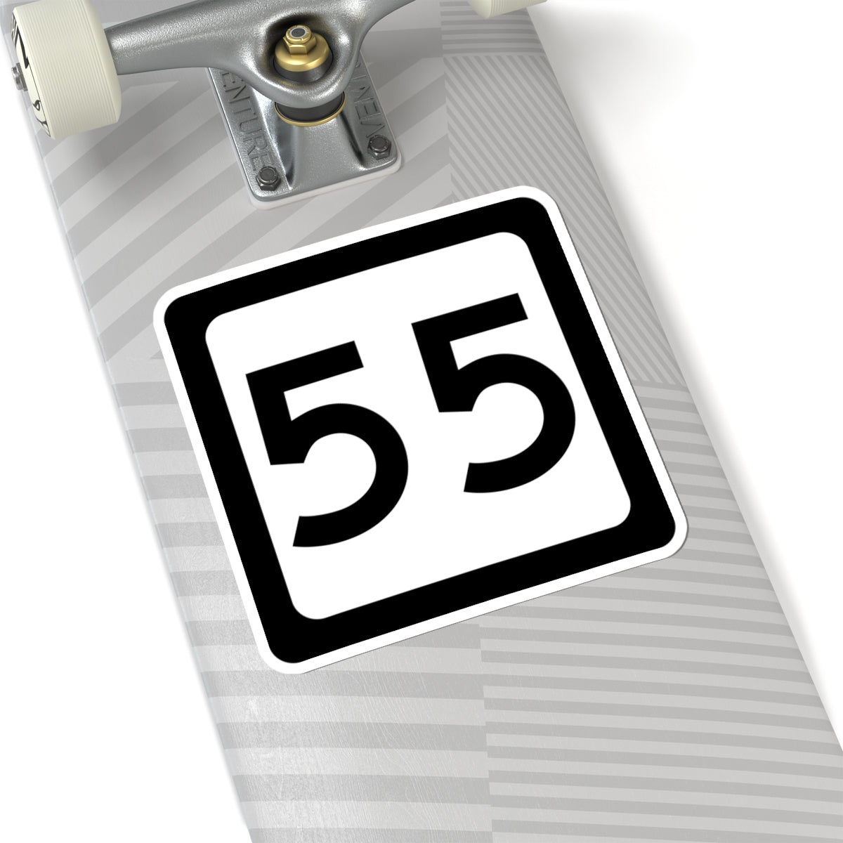WV-55 (Virginia) (Road Sign) STICKER Vinyl Kiss-Cut Decal
