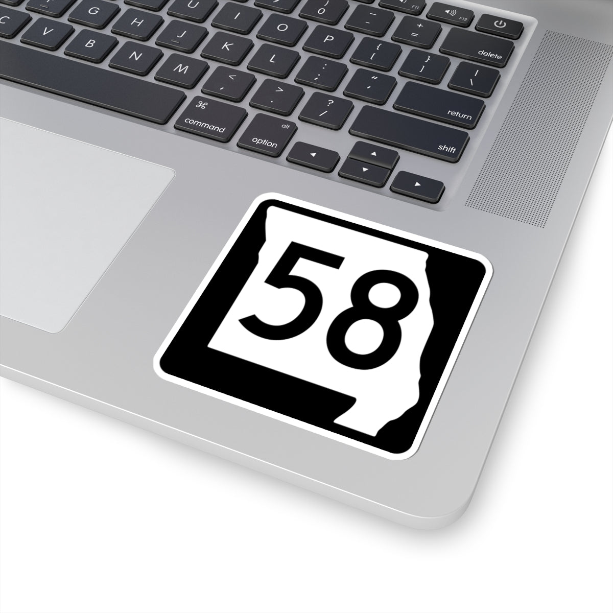 MO-58 (Missouri) (Road Sign) STICKER Vinyl Kiss-Cut Decal