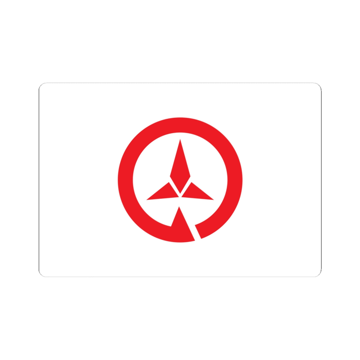 Flag of Ono Hyogo (Japan) STICKER Vinyl Kiss-Cut Decal