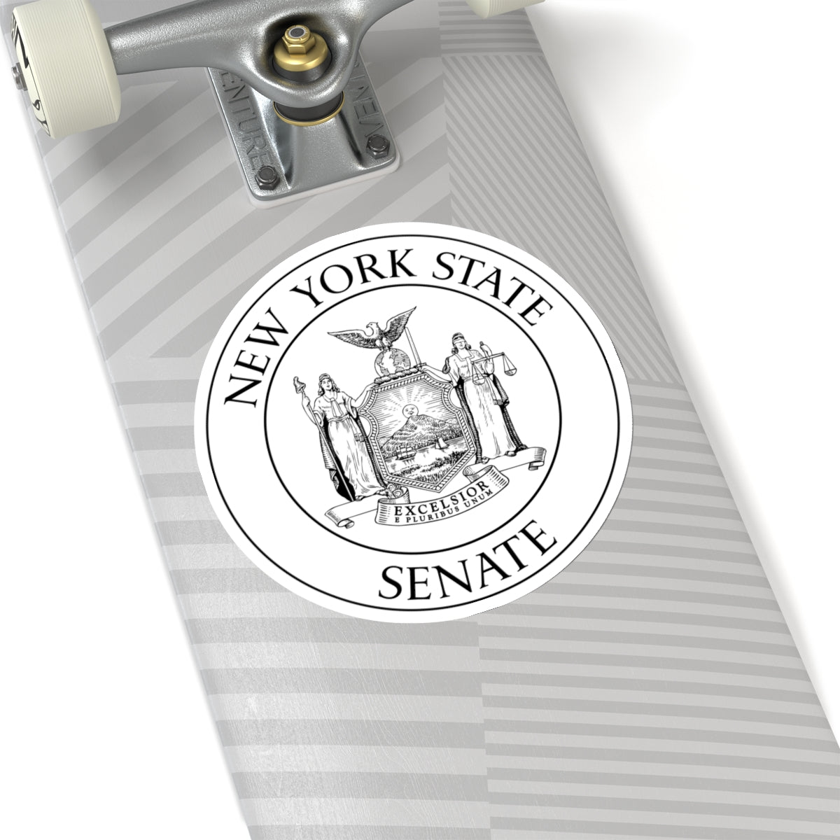 Seal of the New York State Senate - STICKER Vinyl Kiss-Cut Decal