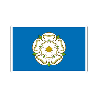 Flag of Yorkshire (England) STICKER Vinyl Kiss-Cut Decal