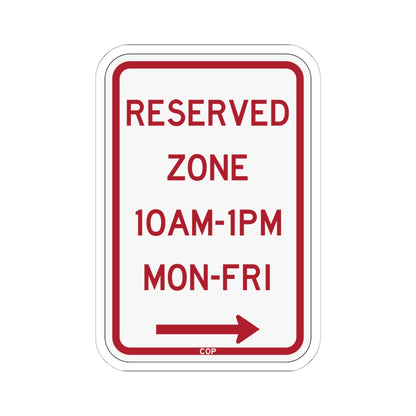 PBOT Road sign P4490L (Oregon) (Road Sign) STICKER Vinyl Kiss-Cut Decal