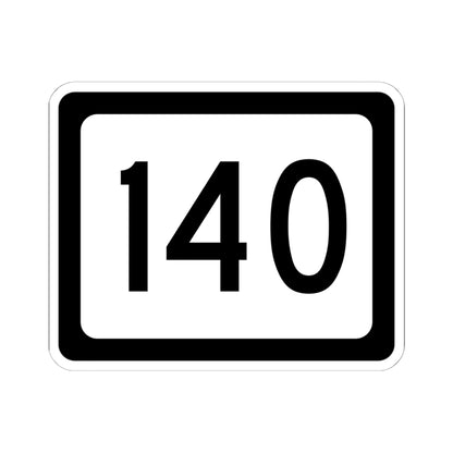 WV-140 (Virginia) (Road Sign) STICKER Vinyl Kiss-Cut Decal