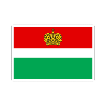 Flag of Kaluga Oblast (Russia) STICKER Vinyl Kiss-Cut Decal