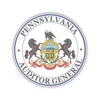 Seal of the Auditor General of Pennsylvania - STICKER Vinyl Kiss-Cut Decal