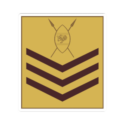 Kenya Army OR 7 (Kenya) (Military Rank) STICKER Vinyl Kiss-Cut Decal